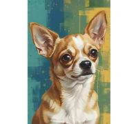 Fawn and White Chihuahua Notebook: Journal, Diary, Canine Notebook: A delightful and practical gift for Family, Friends, Loved Ones, Kids, Dog Enthusiasts, Chihuahua Admirers, and Dog Parents
