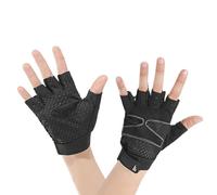 Faxianther Guanti da ciclismo leggeri per bambini, traspiranti, elastici, mezze dita, pattinaggio, ciclismo, guanti sportivi per scooter, bici da strada, skateboard, ciclismo, arrampicata