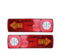 FAXIULAN 12/48/60/8V Triciclo Elettrico Fanale posteriore Indicatori di direzione Luce integrata per camion moto Freno Lampada arresto 1 paio