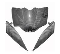 faxiulan Alette Moto Copertura Serbatoio Benzina Moto in plastica ABS, Pannello Laterale Anteriore per YZF R1 2007 2008