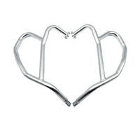 faxiulan Protezione paraurti per Moto Barre di Protezione Motore per Moto Freeway Highway, Nere/Argento per NC750X 2021 2022 21 22 NC 750X