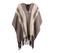 Fay - Poncho con Frange e Chiusura a Gancio - - Jackets - Donna - Multicolore - ONE SIZE