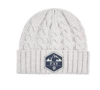 Fay - Wool Beanie - - Accessories - Uomo - Grigio - ONE SIZE