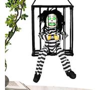 fayarrd Decorazioni per prigionieri di Halloween | Puntello di Decorazione della casa stregata del terrore Animato - Decorazione di Halloween urlante con sensore di Movimento e Luce, Decorazione di