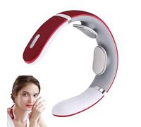 fayarrd Massaggiatore per il collo riscaldato, massaggiatore per il collo senza fili, cuscino per massaggio rilassante, per donne, nonne, nonno