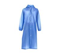 Fayemint Mantella Antipioggia, Portatile Poncho Antipioggia, Riutilizzabile Poncho Pioggia, per Escursionismo, Campeggio, Ciclismo, Pesca (Blu)