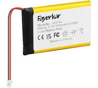 Fayerkar 3.7 V 1300 mAh 503759 Li-ion Polimero Batteria di ricambio per fai da te Batteria di accumulo di energia LED Light Fan Tenere il regalo fan