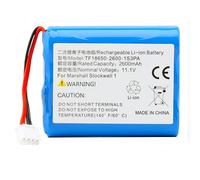 Fayerkar Adatto per Marshall 1 serie STOCKBELLI modello TF18650-2600-1S3P 2600mAh 11.1V