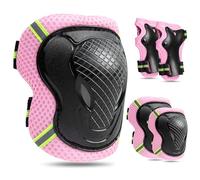 FAYITING Protezioni Bici Bambino, Set di Protezioni Skateboard Bambini, Ginocchiere Gomitiere Bici Bambino per Skateboard Pattini Scooter Monopattino e Altri