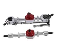 Fayrimi Aggiornamento ingranaggio anteriore e asse rotture asse sterzo pilastri set per MN D90 D99 MN90 MN99S 1/12 RC parti, B.