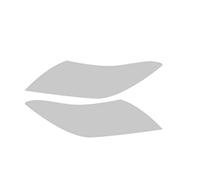 FAYTEK Pellicola Protettiva per fari Auto per BMW Z4 E89 2009-2016, 2 Pezzi Adesivo in TPU Trasparente in Vinile Avvolgente in Tinta Nera fumé, Trasparente