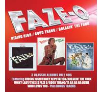 FAZE-O - RIDING HIGH / GOOD THANG / BREAKIN' THE FUNK 3 ALBUMS ON