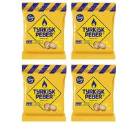 Fazer Tyrkisk Peber Liquorice Candy 4 Packungen von 120 g 16,8 Unzen