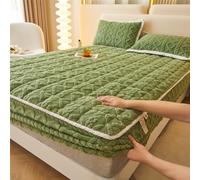 Fazi Gadgets Elastic Bed Sheets, Elastic Bed Sheets, Various Sizes, Soft Comfortable, Plush Fluffy for All Beds (Green,Twin)