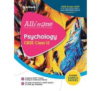 Fazle Kibria All In One Class 12th Psychology for CBSE Exam 2024 (Tascabile)