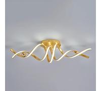 FAZRPIP Moderna plafoniera a LED, Lampada a Sospensione a LED a Spirale, Lampada a Isola in Alluminio da 75 W per Cucina, Soggiorno, Sala da Pranzo, Camera da Letto, Illuminazione Decorativa