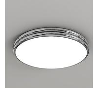 FAZRPIP Plafoniera a LED dimmerabile Cerchio Moderno Lampada da soffitto con Montaggio a Incasso Paralume in Acrilico Lampadario Camera da Letto Cucina Soggiorno Apparecchio di Illuminazione