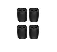 Fazvncv 4pc Silicone Canna Da Pesca End Protector Caps Elastico Maniglia End Coperture di Protezione Rod Butt Cuscino Coda Protezione Silicone Accessori Da Pesca
