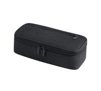 Fazvncv Astuccio portapenne a 2 strati, organizer per matite scolastiche, grande capacità, per gomme, pennarelli, forbici, Nero