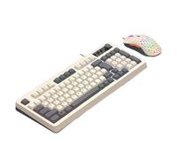 Fazvncv Backlits, tastiera da gioco e mouse, tastiera ergonomica con filo USB, cavo USB per PC, computer, tastiera con connessione a filo