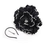 Fazvncv Corone di fiori audaci accessori per capelli per cene da sposa abiti eleganti copricapo floreale drammatico per le donne