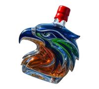 Fazvncv Decanter per whisky con design per appassionati di vino, cocktail, caffè e appassionati di sport