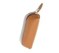 Fazvncv Grande Capacità Matita Bag Caso Estetico Penna Sacchetti PU Sacchetti di Cuoio Scuola Forniture Ufficio Estetica Grande Capacità Sacchetto, Marrone chiaro