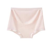 Fazvncv Mutandine traspiranti Biancheria intima elastica in cotone premaman a vita alta Design senza cuciture per il terzo trimestre Comfort confortevole biancheria intima gravidanza, Puff Powder, XL