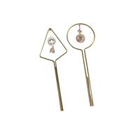 Fazvncv Pianta durevole con pannelli di cristallo sole e luna per creare un motivo luminoso in piante da giardino in vaso