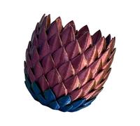 Fazvncv Piccolo contenitore colorato per piante con base resistente alle perdite, con scala di drago, adatto per regali e decorazioni per la casa, vasi per piante da interno