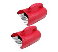 Fazvncv Raccolta efficiente dei mirtilli con manico ergonomico e grande design della scatola di raccolta per la raccolta delicata della frutta