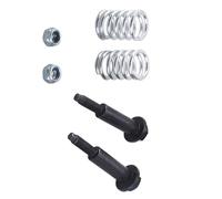 Fazvncv Set di bulloni di scarico e dadi include 2 perni di scarico a molla e dado per collettore di scarico automobilistico set per Walker 3512