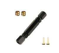 Fazvncv Set di connettori per tubi flessibili per freni a disco per bici leggeri, giunto filettato bidirezionale, tubo dell'olio per tubi da 5 mm, giunto filettato bidirezionale