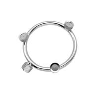 Fazvncv Ugello nebulizzatore circolare ad alta pressione in acciaio inossidabile per spruzzatori manuali ed elettrici ugello per tubo da giardino M14 x 1,5
