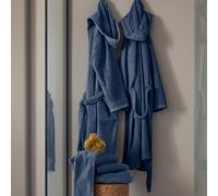 Fazzini Accappatoio Unisex in Spugna di Cotone con Cappuccio - Square