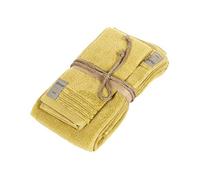 Fazzini Asciugamano Ospite (Coppia 1+1) - COCCOLA - Senape