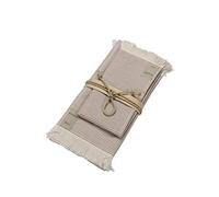 Fazzini Asciugamano Ospite (Coppia 1+1) - Stripes - Naturale