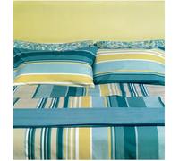 Fazzini Baiadera verde, parure copripiumino Matrimoniale