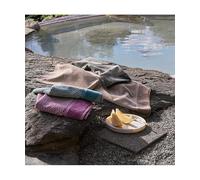 Fazzini Chevron Coppia ospite e Asciugamano - Colore: CHECOPP - Senape