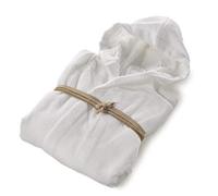 Fazzini Coccola Accappatoio, 100% Cotone, Bianco, 114x59x1 cm