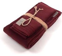 Fazzini Coccola coppia spugna 1+1, ospite + asciugamano, colore 66 Burgundy