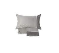 FAZZINI Completo Lenzuola in Morbida Flanella di Puro Cotone sovrastampato della Collezione Disponibile nella Misura Matrimoniale ed 1 Piazza e Mezza 2P