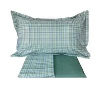 Fazzini completo lenzuola per letto singolo in Puro Percalle di Cotone art. Criss Cross