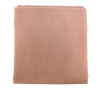 Fazzini Coppia di federe a 4 volanini in Puro Percalle di Cotone 200 TC altissima qualità Art. Arianna cm. 52x82 (Rosa Boho 240)