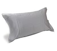 FAZZINI coppia federe in Raso Satin 300 TC di puro cotone tinta unita - TRECENTO col.268 Perla