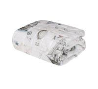 Fazzini copriletto trapuntato Matrimoniale in Puro Percalle di Cotone art. Magellano