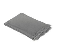 Fazzini Criss Cross Copriletto puro cotone stone washed - Matrimoniale - Colore, Grigio