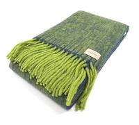 Fazzini Cromatismi var. 3 verde/petrolio plaid 130x170 cm