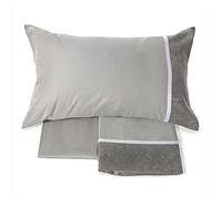 Fazzini GALUCHAT Completo lenzuola -2 piazze-GRIGIO