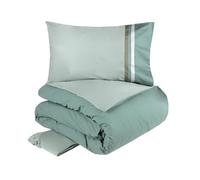 Fazzini KUBRIC 60 Completo Copripiumino - Taglia: 2 piazze,Colore: KBCCOCO - Surf/Petrolio